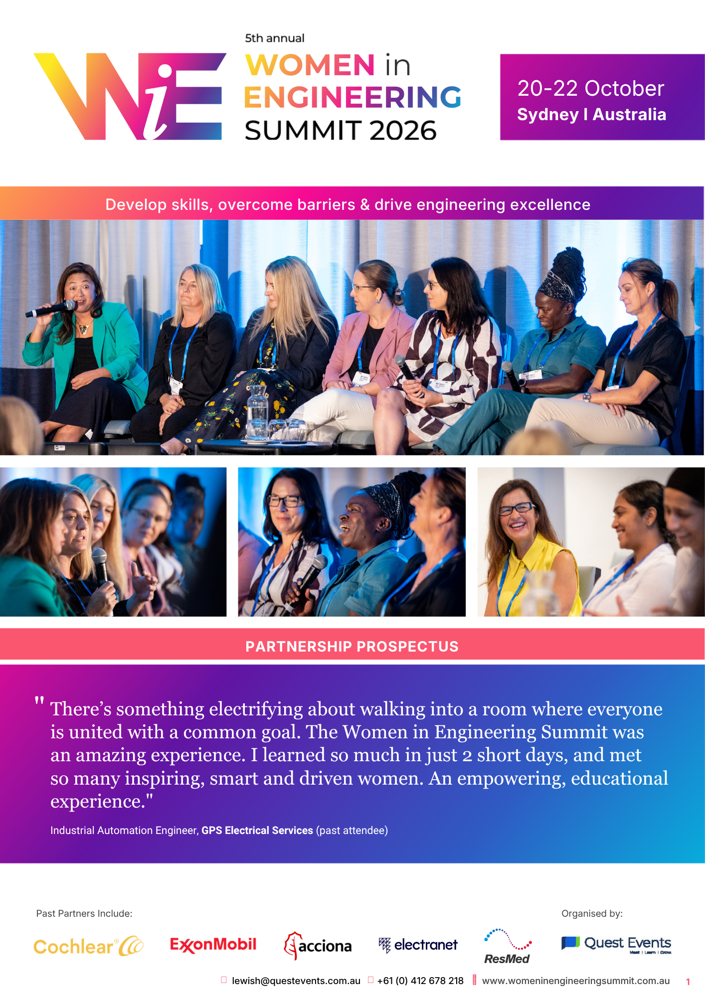 Women in Engineering Summit 2026 Prospectus