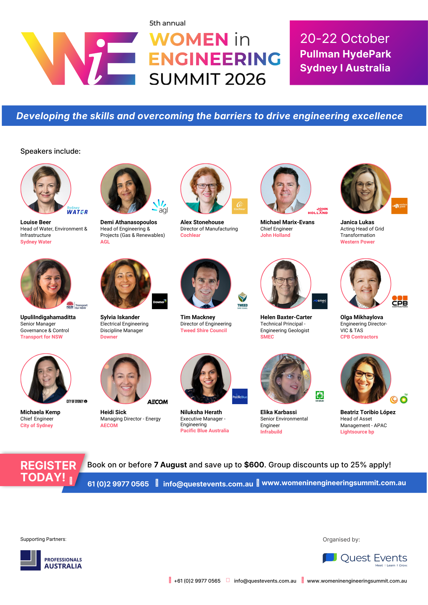 wiE Summit Brochure Front cover